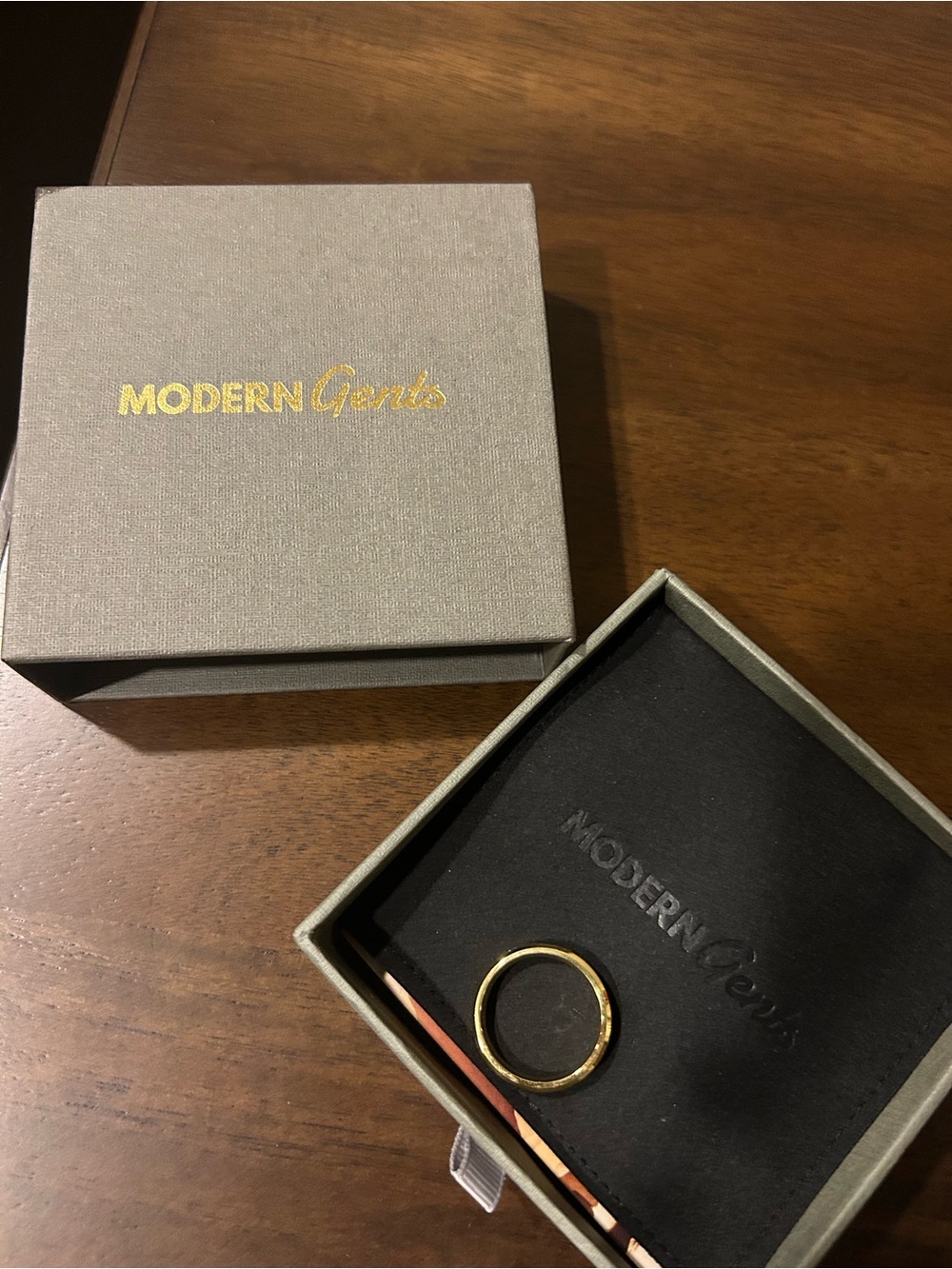 Modern Gents Infinity Ring